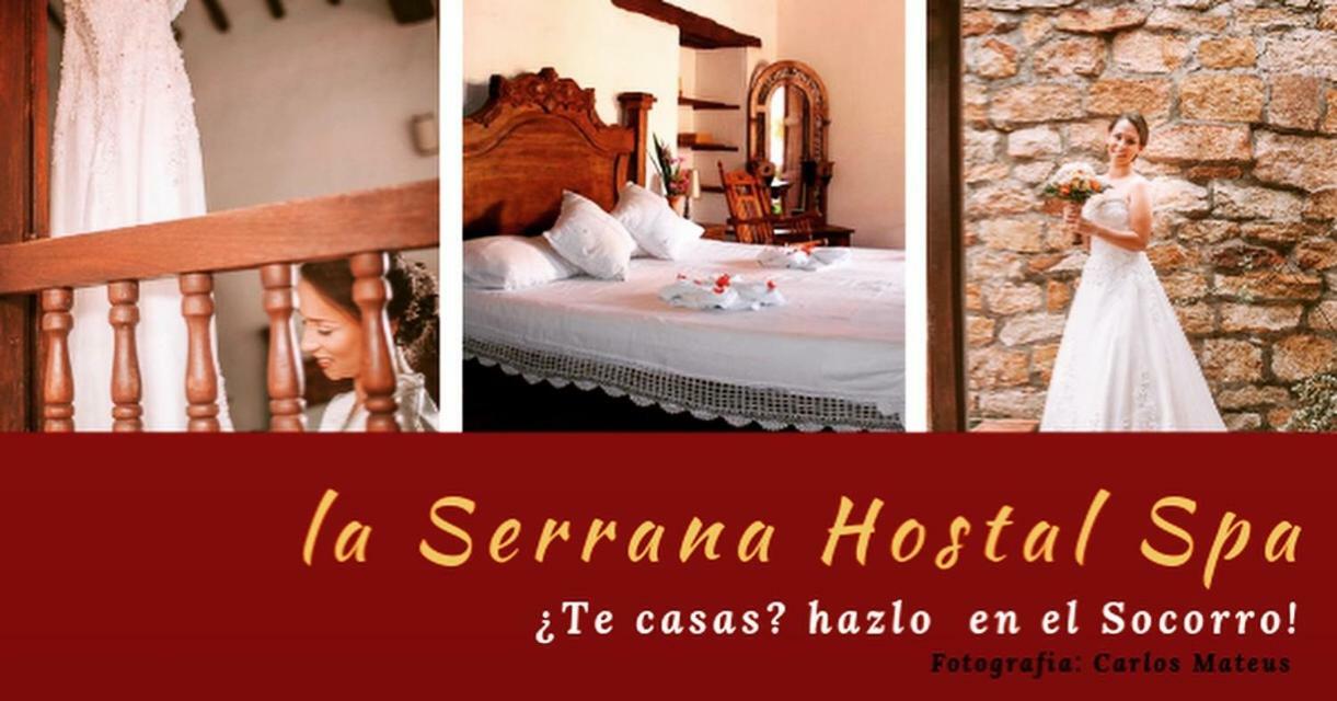 La Serrana Hostal Spa Socorro Zewnętrze zdjęcie