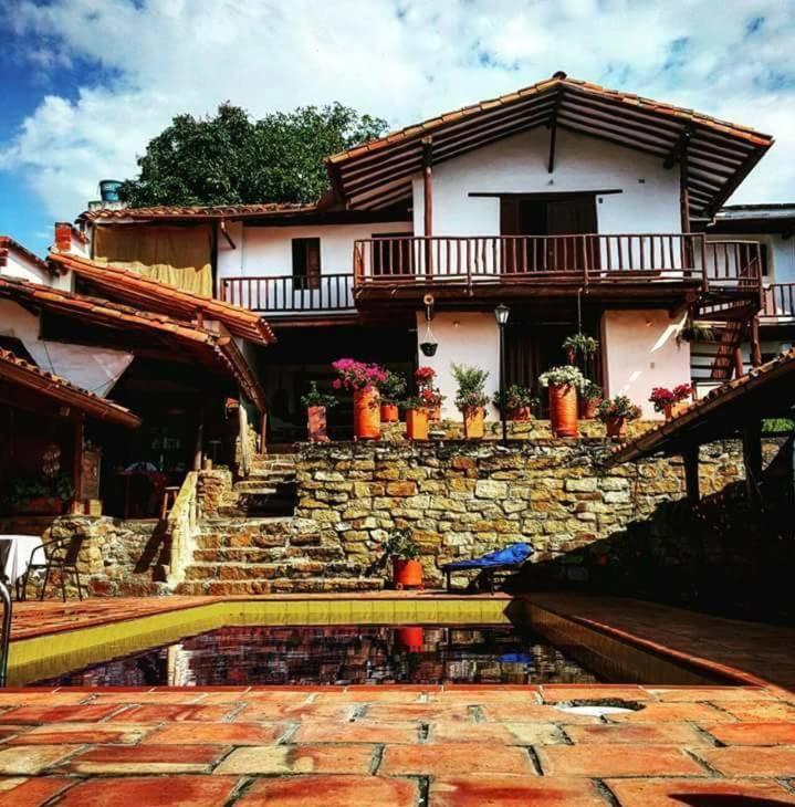 La Serrana Hostal Spa Socorro Zewnętrze zdjęcie